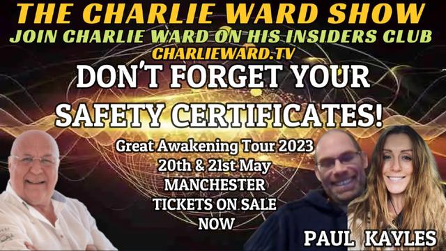 DON'T FORGET YOUR SAFETY CERTIFICATES! WITH KAYLES, PAUL & CHARLIE WARD 23-2-2023