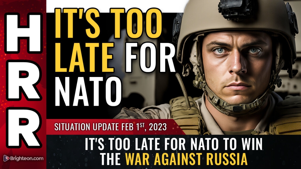 Situation Update, Feb 1, 2023 - It's TOO LATE for NATO to win the war against Russia 1-2-2023