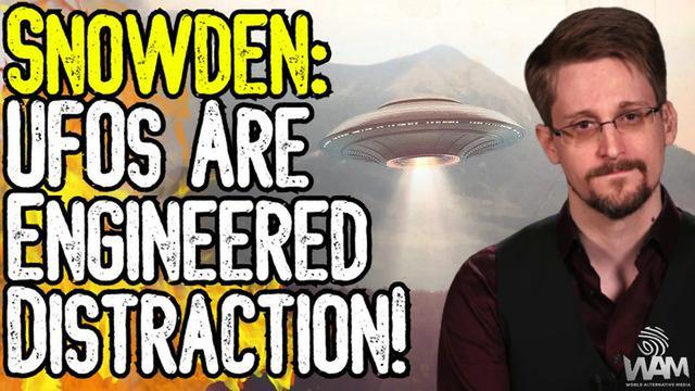 Snowden: UFOs Are an Engineered Distraction! - Here Is What They’re Distracting You From! 15-2-2023