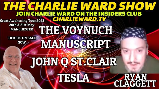 THE VOYNUCH MANUSCRIPT, JOHN Q ST CLAIR WITH RYAN CLAGGETT & CHARLIE WARD 22-3-2023