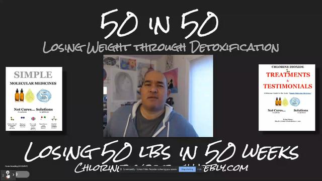 WEEK 7 (7 lbs and maintaining): Losing 50 lbs in 50 weeks with Chlorine Dioxide and other Molecular 16-12-2023