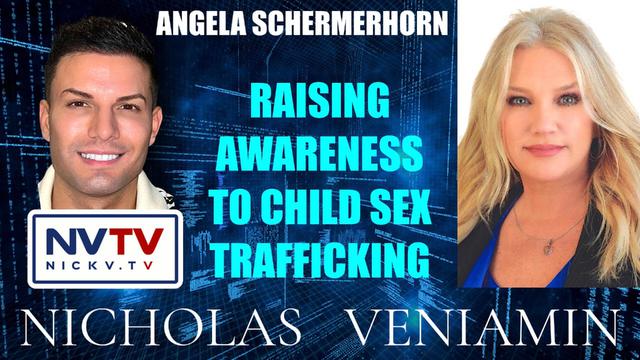 Angela Schermerhorn Raises Awareness To Prevent Child Sex Trafficking with Nicholas Veniamin 20-3-2023
