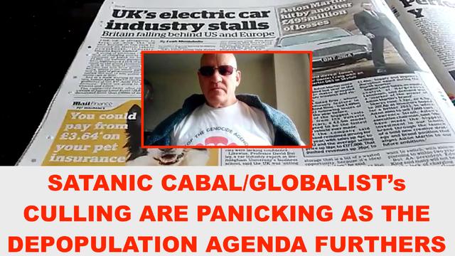 MARK STEELE - SATANIC CABAL/GLOBALIST’s CULLING ARE PANICKING AS THE DEPOPULATION AGENDA FURTHERS 4-3-2023
