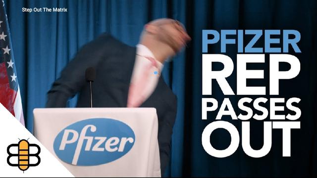 Pfizer Unable To Finish Press Conference As Spokespeople Keep Collapsing 6-3-2023