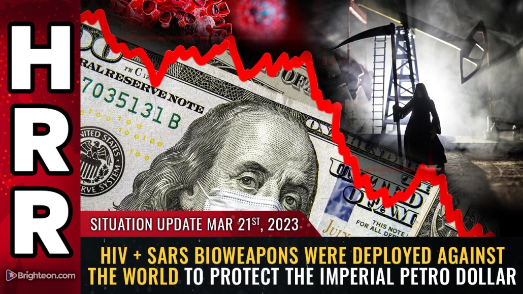 Situation Update, 3/21/23 - HIV + SARS bioweapons were deployed against the world 21-3-2023