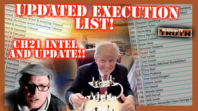 UPDATED EXECUTION LIST! CH21 INTEL! TRUMP RALLY NOTES! MUTANTS AND TIME TRAVEL! 27-3-2023