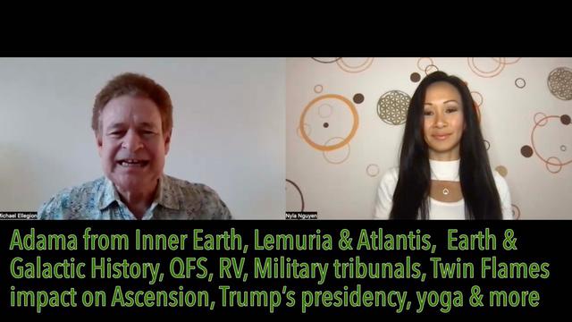 Adama from Inner Earth, War between Lemuria & Atlantis, Earth & Galactic History, QFS, RV, & more 16-4-2023