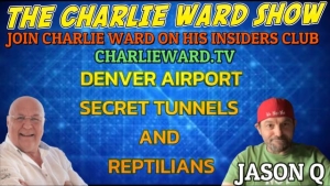 DENVER AIRPORT SECRET TUNNELS AND REPTILIANS WITH JASON Q & CHARLIE WARD 15-4-2023
