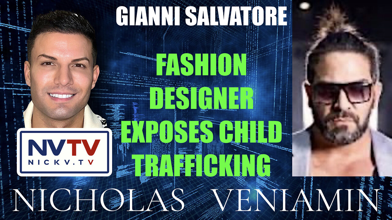 Gianni Salvatore Exposes Child Trafficking Meeting with Nicholas Veniamin 3-4-2023