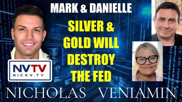 Mark & Danielle Discuss Silver & Gold will Destroy The Fed with Nicholas Veniamin 19-4-2023