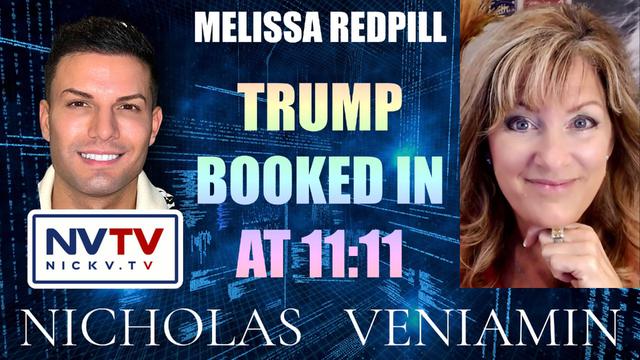 Melissa Redpill Discusses Trump Booked In 11:11 with Nicholas Veniamin 4-4-2023