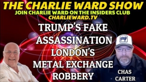 TRUMP'S FAKE ASSASSINATION, WITH CHAS CARTER & CHARLIE WARD 6-4-2023