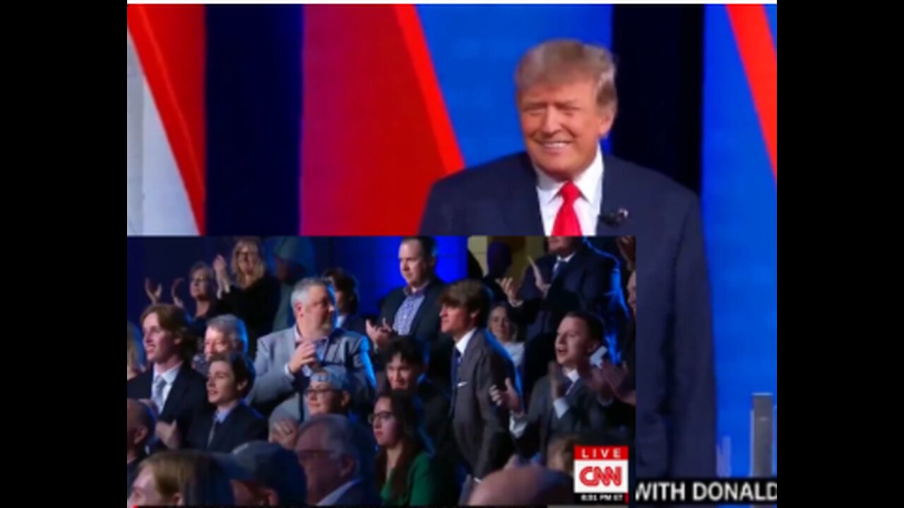 5/10/2023 - CNN Crowd cheered Trump! Biden and grandkids got bribe money! A Gift from God! 10-5-2023