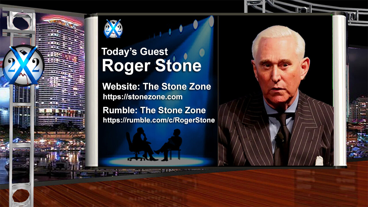 Roger Stone - [DS] Removes President's, WWIII, Trump Will Negotiate Peace, Change Of Batter Coming 4-5-2023