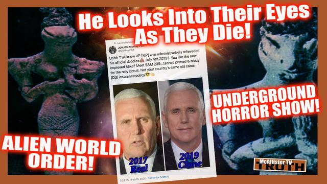 THE LIZARDS AMONG US! PENCE CLONE! DULCE HORROR SHOW! BUSH FUNERAL FLASHBACK! 18-5-2023