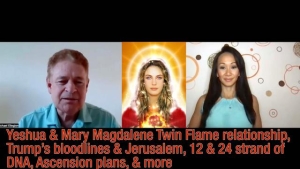 Yeshua & Mary Magdalene Twin Flame relationship, Trump’s bloodlines & Jerusalem, 12 & 24 strand of 28-5-2023