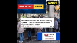 BREAKING NEWS: HACKERS TAKE DOWN RUSSIAN BANKING SYSTEM 9-6-2023