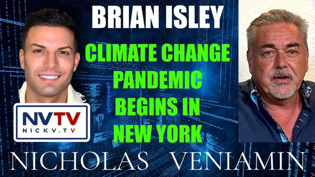 Brian Isley Discusses Climate Change Pandemic with Nicholas Veniamin 8-6-2023