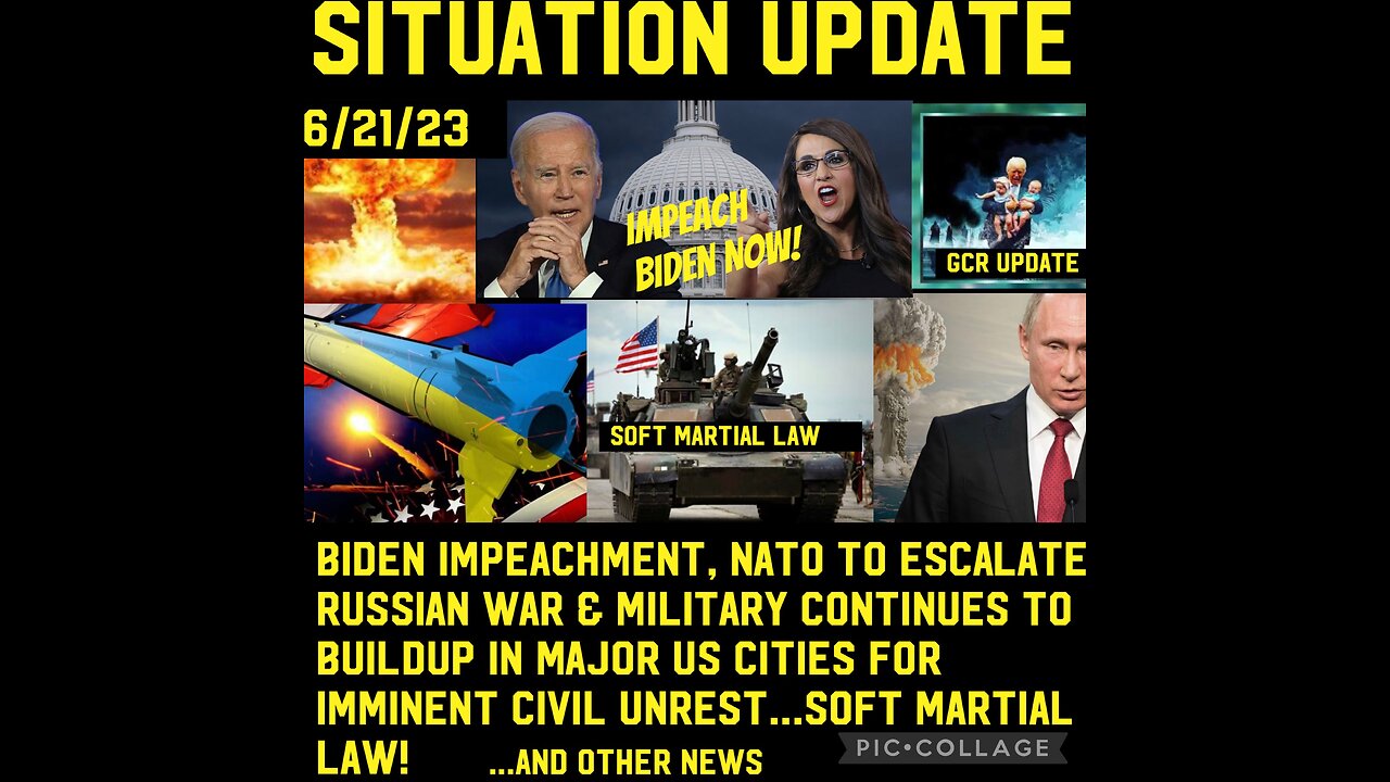 SITUATION UPDATE 21-6-2023