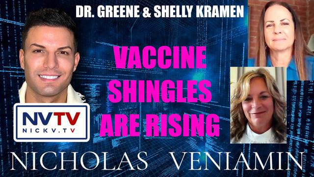 Dr. Greene & Shelly Kramen Discusses Vaccine Shingles Rising with Nicholas Veniamin 19-7-2023