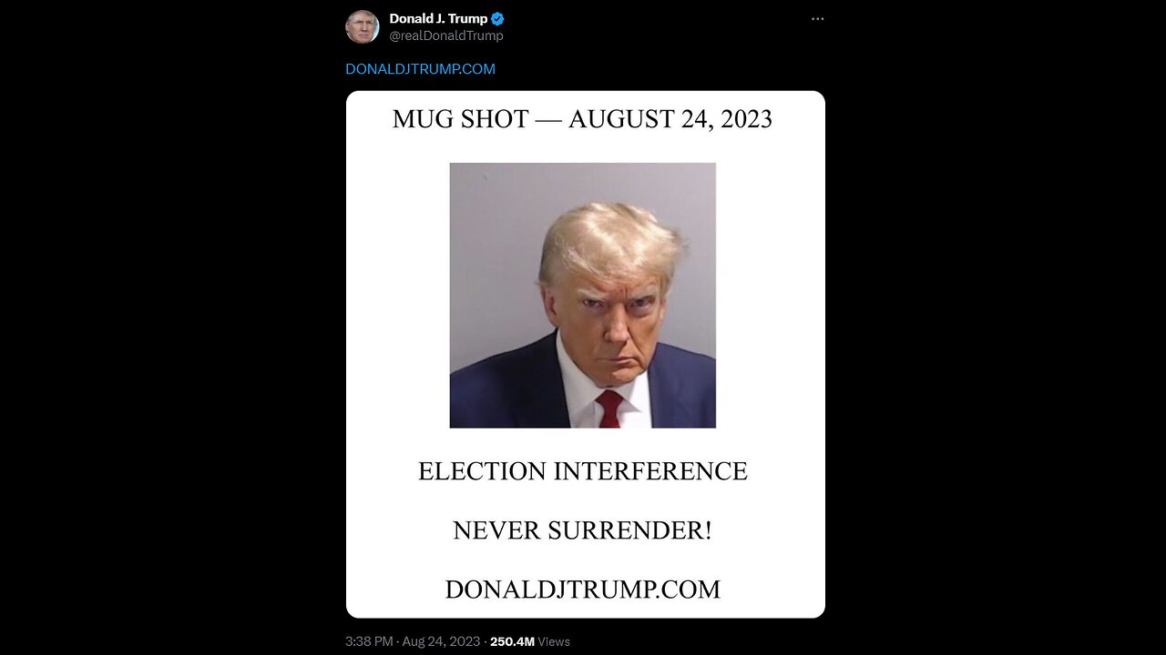 8/28/2023 - Trump Tucker Tweet...END! Heartbreaking Hawaii clip! We need to be strong in God! 28-8-2023