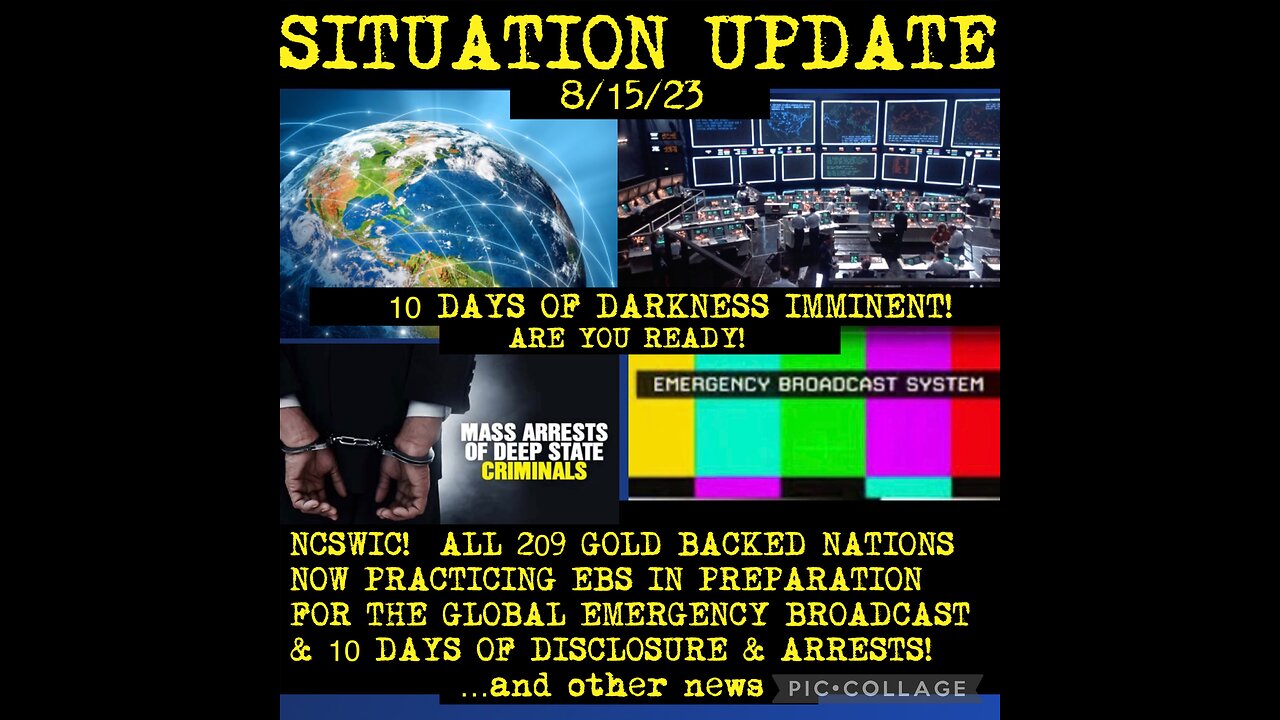 SITUATION UPDATE 15-8-2023