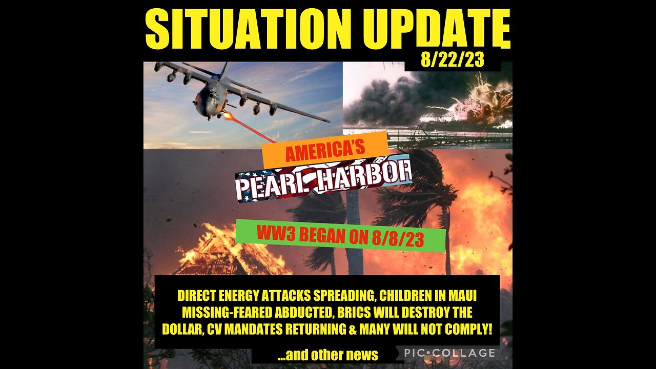 SITUATION UPDATE 22-8-2023