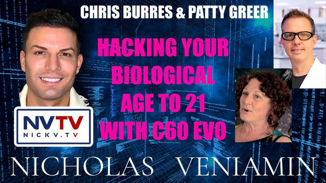 Chris Burres & Patty Greer Discuss Hacking Your Biological Age To 21 with Nicholas Veniamin 18-9-2023