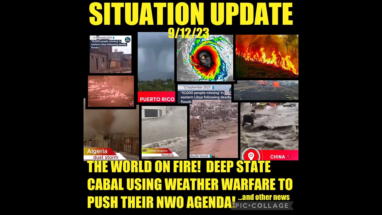 SITUATION UPDATE 12-9-2023