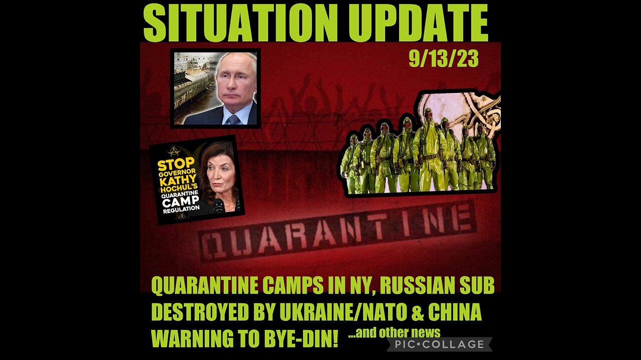 SITUATION UPDATE 13-9-2023