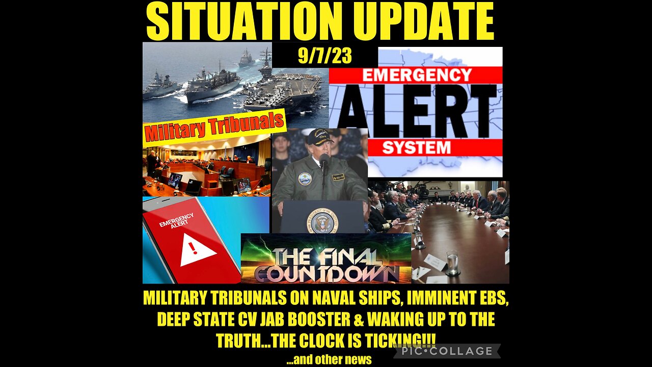 SITUATION UPDATE 7-9-2023