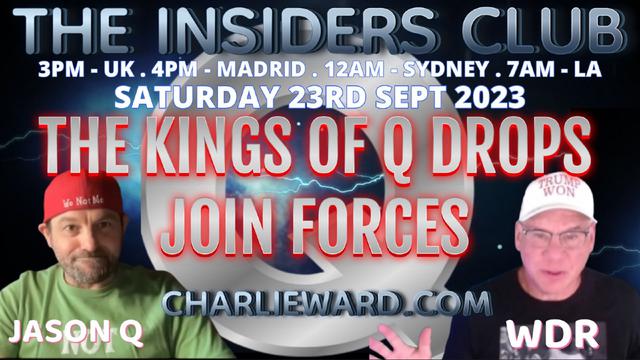 THE KINGS OF Q DROPS JOIN FORCES WITH JASON Q & WDR , CHARLIE WARD ON THE INSIDERS CLUB 19-9-2023