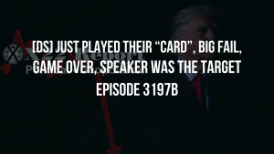 [DS] Just Played Their “CARD”, Big Fail, Game Over, Speaker Was The Target 3197b 26-10-2023