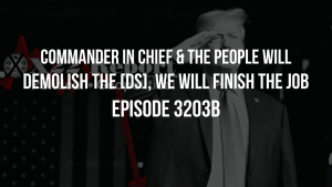 Commander In Chief & The People Will Demolish The [DS], We Will Finish The Job - Episode 3203b 3-11-2023