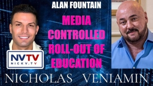 Alan Fountain Discusses Media Controlled Roll-Out Of Education with Nicholas Veniamin 19-10-2023