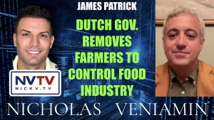 James Patrick Discusses Dutch Gov. Removes Farmers To Control Food Industry with Nicholas Veniamin 28-9-2023