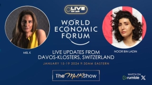 MEL K & NOOR BIN LADIN | LIVE FROM THE WORLD ECONOMIC FORUM DAVOS SWITZERLAND DAY 3 1-18-24