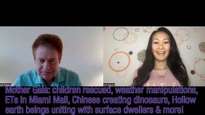 Mother Gaia: children rescued, weather manipulations, ETs in Miami Mall, Chinese creating dinosaurs 21-1-24