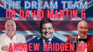 THE DREAM TEAM - DR DAVID MARTIN, ANDREW BRIDGEN WITH CHARLIE WARD 21-12-2023