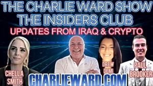 UPDATES FROM IRAQ & CRYPTO ON THE INSIDERS CLUB WITH CHARLIE WARD, CHELLA SMITH, PAUL BROOKER & DREW 25-10-2023