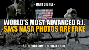 WORLD'S MOST ADVANCED A.I. SAYS NASA's MOON PHOTOS ARE FAKE! -- Bart Sibrel 12-11-2023