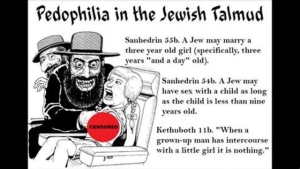 100% Proof the Jewish Talmud Approves Pedophilia! 2-9-23