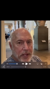 Exploring ancient artifacts with the legendary Michael Jaco at the British Museum! 20-3-24