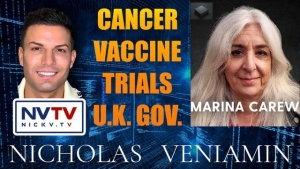 Marina Carew Discusses Cancer Vaccine Trials UK Gov. with Nicholas Veniamin 27-3-24