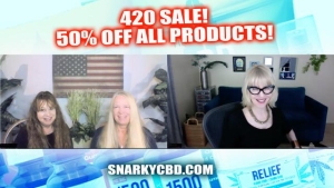 DON'T MISS THE 420 SALE @ SNARKYCBD.COM (MY DAILY CHOICE)! 18-4-24