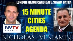 Shyam Batra Discusses 15 Minute Cities Agenda with Nicholas Veniamin 18-4-24