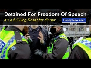 POLICE Detained A Man For His Freedom Of Speech! 1-1-24