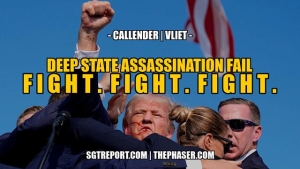 DEEP STATE ASSASSINATION FAIL: FIGHT. FIGHT. FIGHT. -- Callender & Vliet 15-7-24