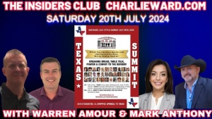 WARREN AMOUR & MARK ANTHONY JOINS CHARLIE WARD INSIDERS CLUB WITH PAUL BROOKER & DREW DEMI 23-7-24