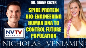 Diane Kazer Discusses Bio-Engineering DNA To Control Population with Nicholas Veniamin 8-8-24